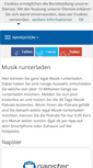 Mobile Screenshot of musik-runterladen.info